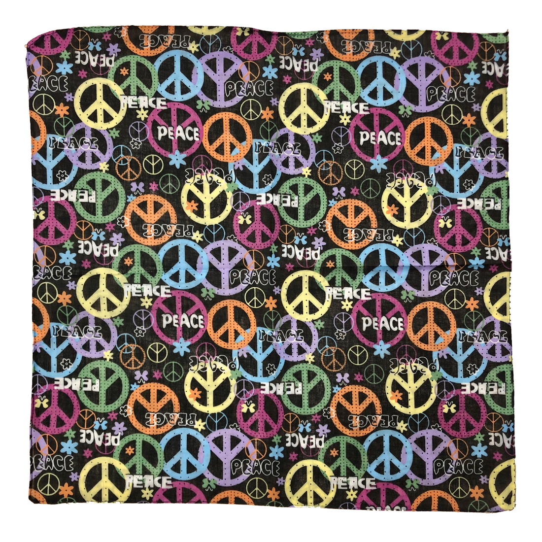 Peace Print Bandana