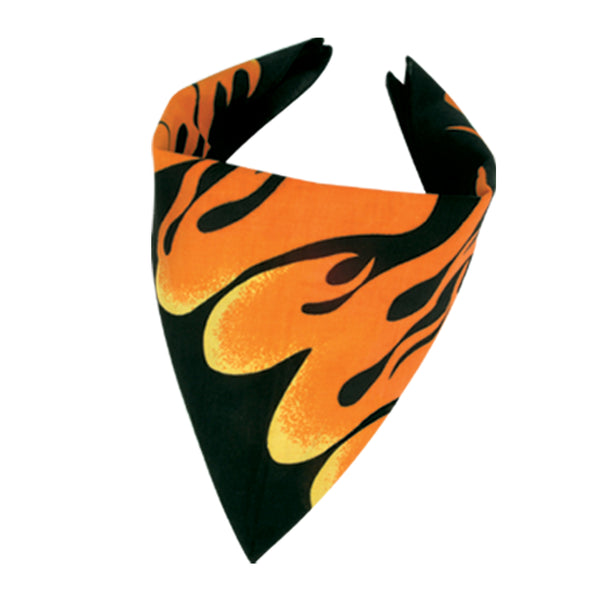 Flame Print Bandana