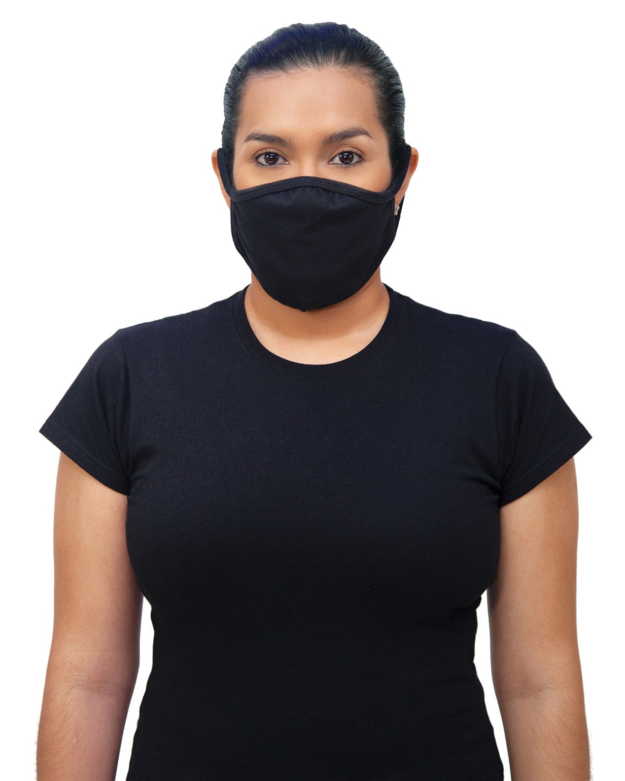 Gildan Cotton Everyday Mask - Adult, Black