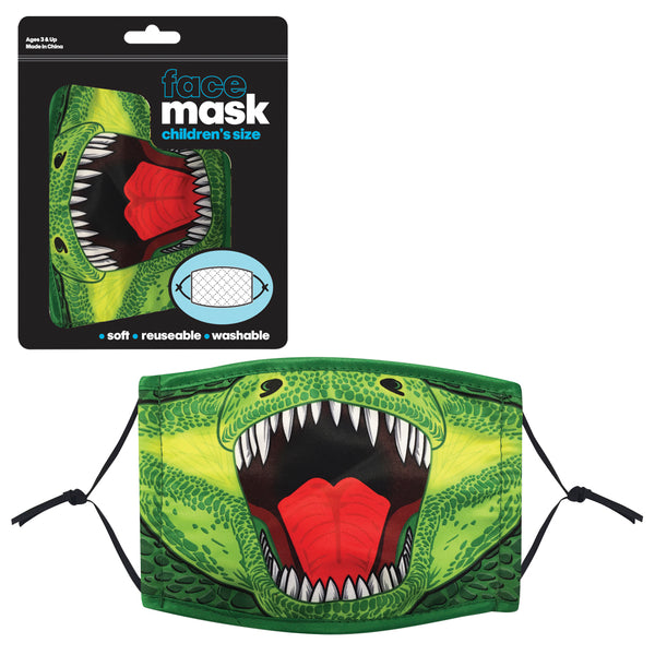 T-REX,  Adjustable Face Mask (Kids)