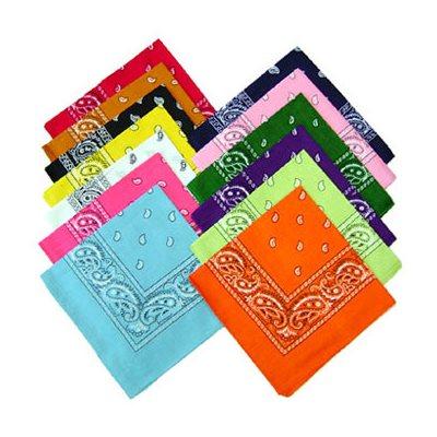 Assorted Bandanas (pack of 12)
